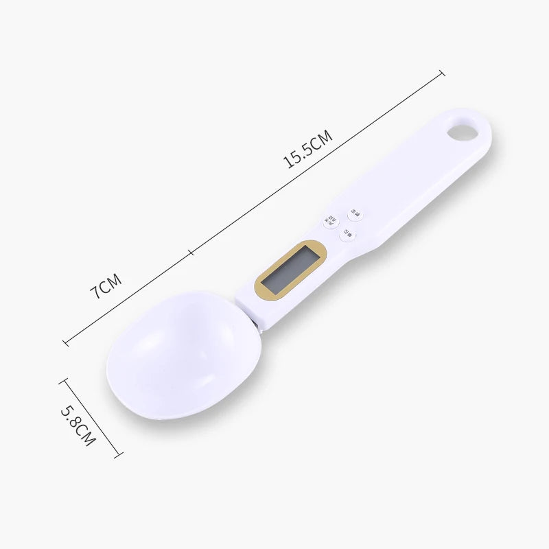Digital Kitchen Scale 500g x 0.1g with LCD Display - Precision Measuring Tool for Food, Flour, Milk, and Coffee