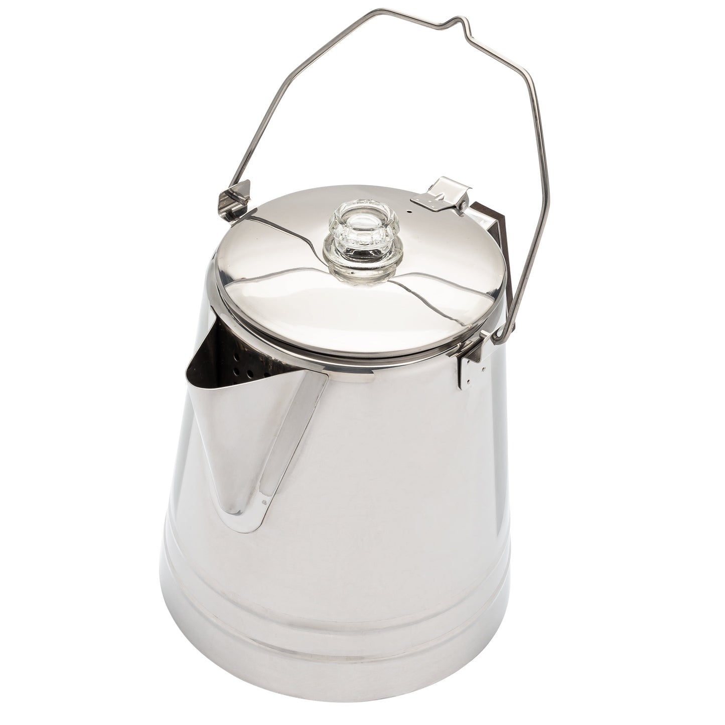Scoutmaster 24-Cup Stainless Steel Coffee Percolator