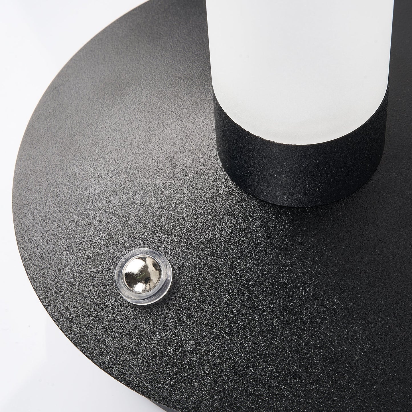 Contemporary Glass Vase Lamp