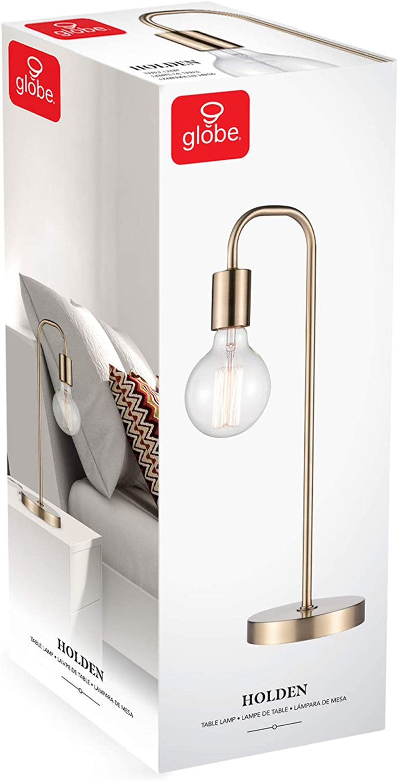 Electric 67433 Holden 18-Inch Matte Brass Finish