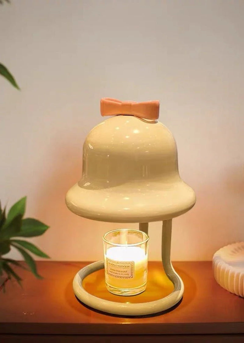 Elegant Bell-Shaped Candle Warmer Lamp for Large Candles
