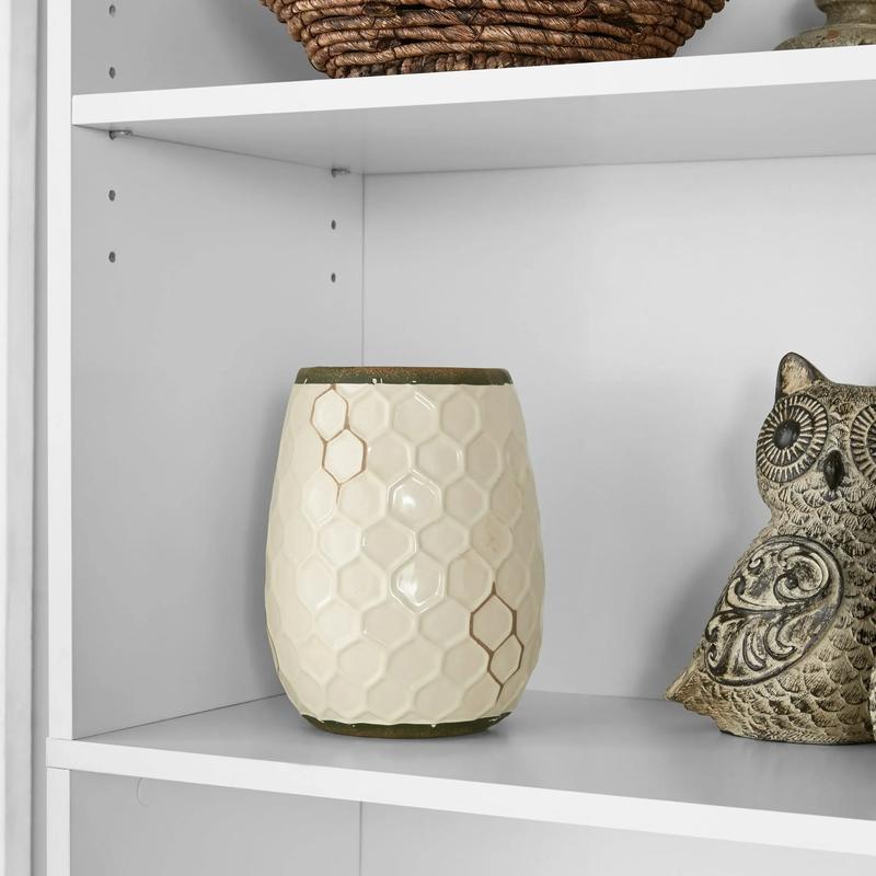 Mainstays 5-Shelf Bookcase with Adjustable Shelves in White for Versatile Storage Solutions