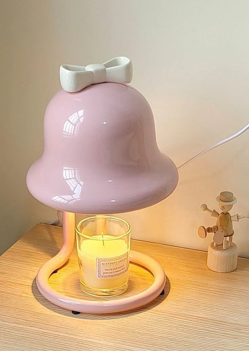 Elegant Bell-Shaped Candle Warmer Lamp for Large Candles