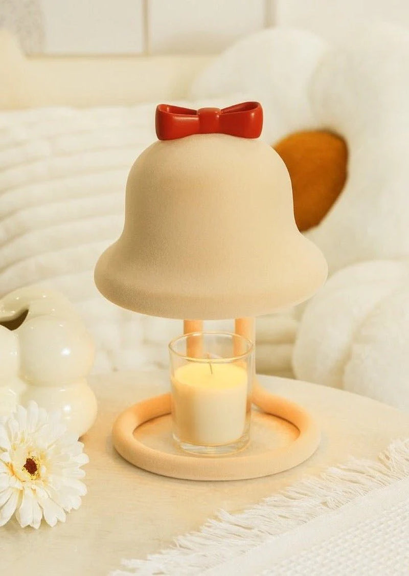 Elegant Bell-Shaped Candle Warmer Lamp for Large Candles
