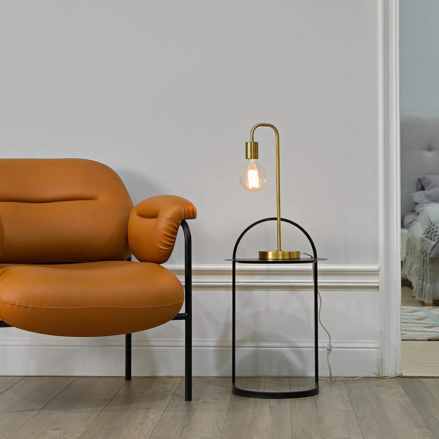 Electric 67433 Holden 18-Inch Matte Brass Finish