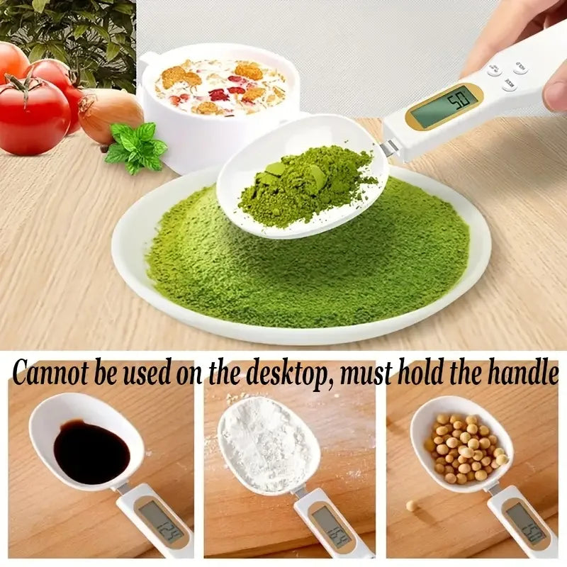 Digital Kitchen Scale 500g x 0.1g with LCD Display - Precision Measuring Tool for Food, Flour, Milk, and Coffee
