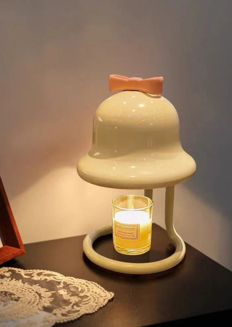 Elegant Bell-Shaped Candle Warmer Lamp for Large Candles