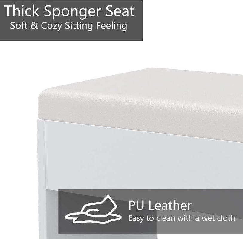 FUSOU 47" Vanity Desk with 11 Drawers, Power Outlet, Mirror, 12 LED Lights, 3 Lighting Modes, Glass Top, and Chair - Ideal Dressing Table for Bedroom and Dressing Room